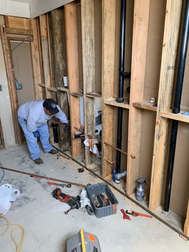 Commercial rough-in plumbing for Gas Line Repair in Springhope